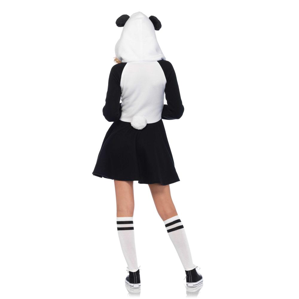 Leg Avenue - Cozy Panda Kostuum - Zwart/Wit